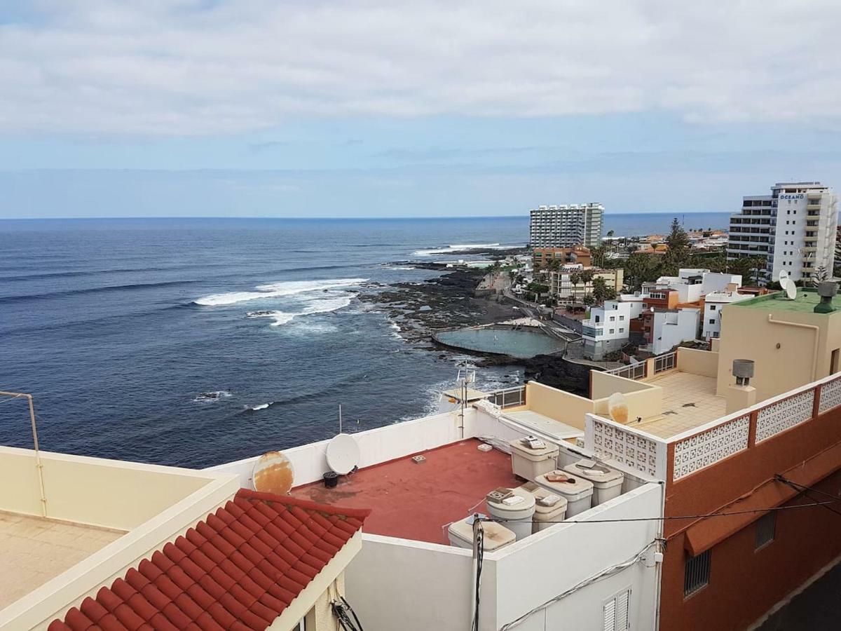 Surfing The Blue I Apartment Punta Del Hidalgo Bagian luar foto